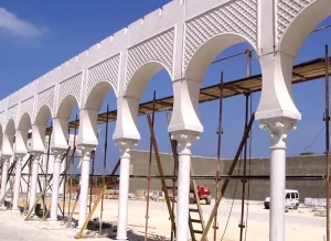 תבניות לבטון עבור מוזיאון ספרד